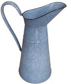 emaille waterkruik, Ophalen