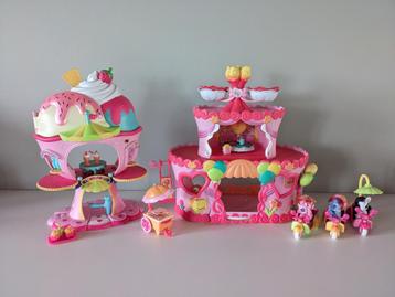 My Little Pony Ponyville - ijssalon + rollerskate party cake