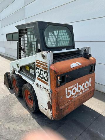 Chargeur à manivelle Bobcat 553 en bon état, Enlèvement