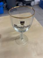 1x Maredsous glas + 1 x Maredsous kelk, Ophalen, Zo goed als nieuw, Bierglas