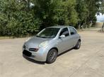 Nissan Micra 1.2i Benzine met Airco, Auto's, Nissan, Voorwielaandrijving, Stof, Zwart, 4 cilinders