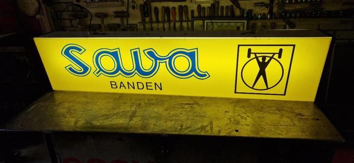 Unieke SAVA Banden Lichtbak zeer bijzonder, Goede staat, Verzamelen, Elektronische Apparatuur, Overige typen, Ophalen