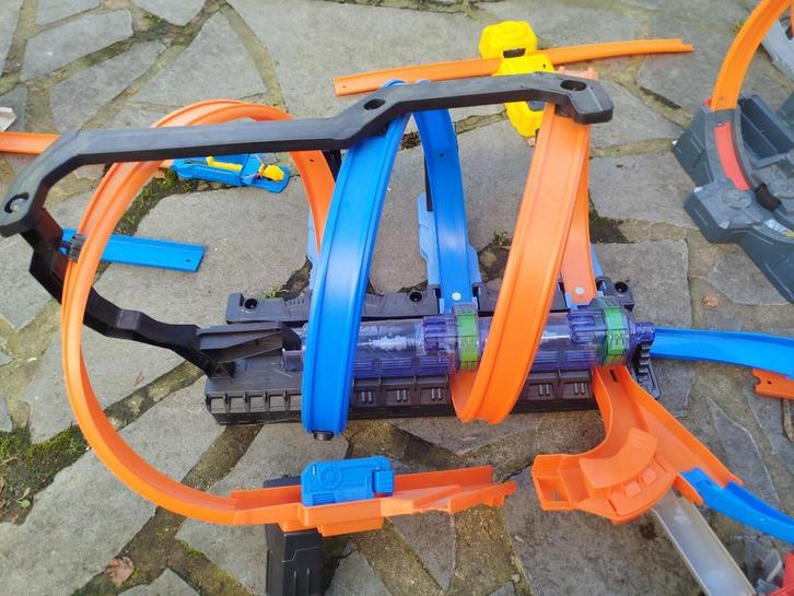 Circuit, Enfants & Bébés, Jouets | Circuits, Utilisé, Circuit, Manuelle, Hot Wheels, À monter soi-même, Enlèvement