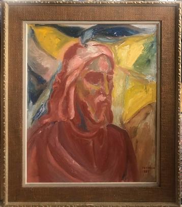 Joseph Terdjan, Christus, olieverf/doek, 1975 beschikbaar voor biedingen