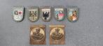 7x WH Winterhulp opstekers Duitsland WO2 metaal textiel, Ophalen of Verzenden