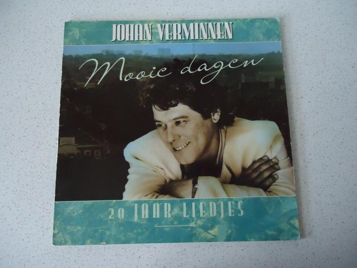 LP van "Johan Verminnen" Mooie Dagen (20 Jaar Liedjes), Cd's en Dvd's, Vinyl | Nederlandstalig, Zo goed als nieuw, Levenslied of Smartlap