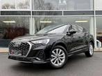 Audi Q3 Sportback S-TRONIC / CARPLAY / CAMERA / NAVIGATIE/, Auto's, Audi, Automaat, Stof, 4 cilinders, Zwart