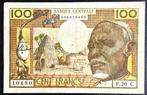 États de l'Afrique centrale 100 francs 1963 qualite, Timbres & Monnaies, Billets de banque | Afrique, Enlèvement ou Envoi, Autres pays