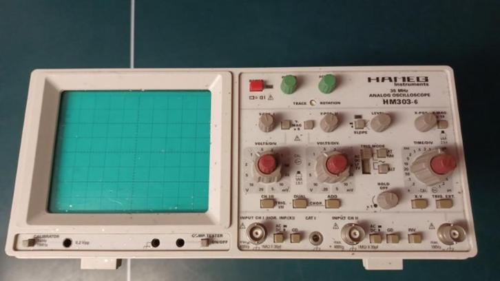 HAMEG HM303-6 OSCILLOSCOOP, Doe-het-zelf en Bouw, Meetapparatuur, Gebruikt, Overige meters, Ophalen