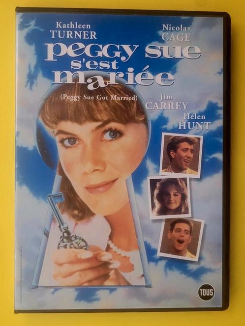 DVD du film Peggy Sue s'est mariée - Jim Carrey  V, Cd's en Dvd's, Dvd's | Komedie, Zo goed als nieuw, Romantische komedie, Alle leeftijden