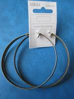 Koperkleurige oorbellen 8 cm (NIEUW), Handtassen en Accessoires, Oorbellen, Overige materialen, Hangers, Nieuw, Ophalen of Verzenden