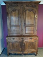 ZEER MOOIE NORMANDISCHE BUFFETKAST - 18e EEUW - EIKEN KAST, Antiek en Kunst, Ophalen