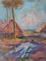 Kleine schilderijtjes M.VAN DEN BEMPT   24x30, Antiek en Kunst, Ophalen of Verzenden