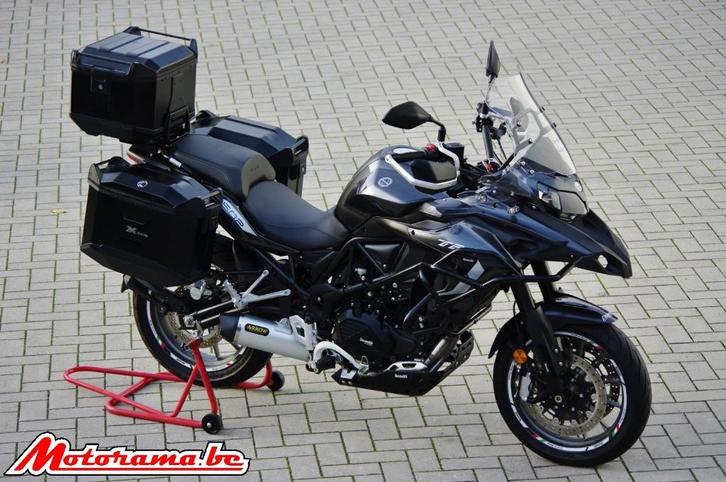 Benelli TRK 502 A2 - 2021 - 11000 km @Motorama, Motoren, Motoren | Benelli, Bedrijf, Toermotor, 12 t/m 35 kW, 2 cilinders, Minimaal motorrijbewijs A2