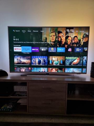 Philips TV Android 4K UHD Ambilight 3 cotes 126 cm (50")