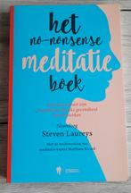 Het No-Nonsense Meditatieboek + Oefenboek - Steven Laureys, Boeken, Gezondheid, Dieet en Voeding, Overige typen, Nieuw, Steven Laureys