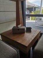 Massieve teaken bijzettafel Ventura, Ophalen