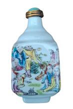 Chinese porseleinen snuiffles – ca. 9 cm –  turkoois stop, Ophalen of Verzenden