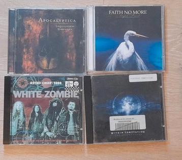 Metal-cd´s within temptation white zombie faith no more...