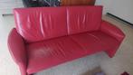 Lederen salon, Huis en Inrichting, Ophalen, Gebruikt, Tweepersoons, Leer