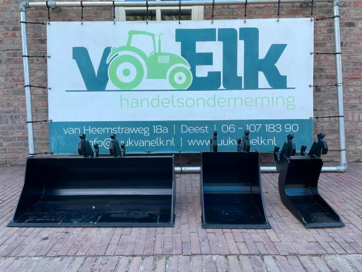 Nieuwe Set CW05 bakken voor Minigraver (bj 2026), Zakelijke goederen, Machines en Bouw | Kranen en Graafmachines, Graafmachine