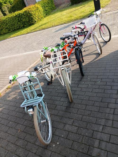 KINDERFIETSEN 24 inch 8j-11j NIEUWSTAAT VANAF €80, Fietsen en Brommers, Fietsen | Meisjes, Zo goed als nieuw, 24 inch, Ophalen