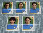 Panini WK 2002 Korea / Japan / Italia / 5 stickers, Verzamelen, Verzenden, Nieuw, Poster, Plaatje of Sticker