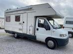 Fiat CI camper, zeer ruim, 6 bedden, zeer schoon!!, Caravans en Kamperen, Mobilhomes, 7 tot 8 meter, Bedrijf, Diesel, Tot en met 6