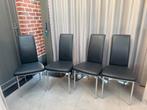 4 keukenstoelen + tafel, Ophalen, Zo goed als nieuw