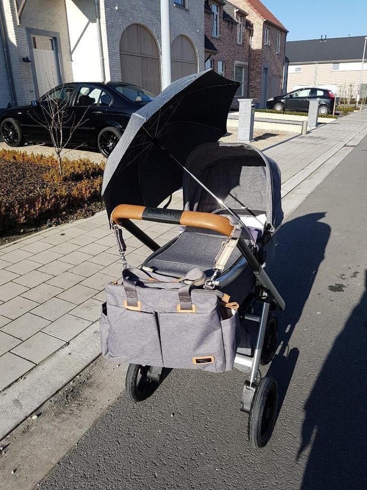 Dubatti kinderwagen met veel accesoires, Kinderen en Baby's, Kinderwagens en Combinaties, Gebruikt, Combiwagen, Overige merken