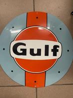 emaille reclame bord gulf, Verzamelen, Merken en Reclamevoorwerpen, Ophalen, Nieuw, Reclamebord