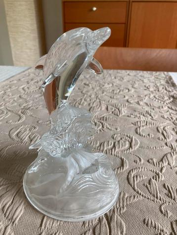 Glazen dolfijn Cristal d’Arques