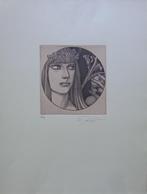 ERNST FUCHS / AURA / KLEURETS / 52x39cm / SIG, Enlèvement ou Envoi