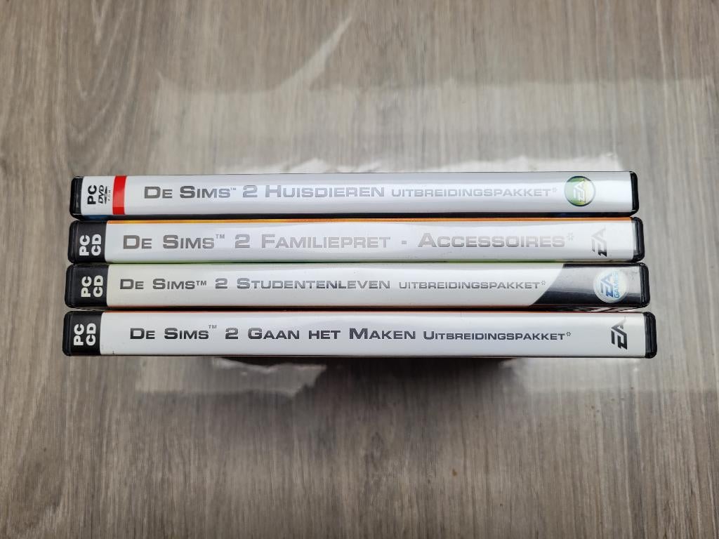 The sims 2 uitbreidingen, Games en Spelcomputers, Ophalen, Gebruikt