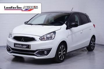 Mitsubishi Space Star 1.2 Diamant Edition+ Airco Stoelverwar, Autos, Mitsubishi, Achat, Entreprise, Noir, Automatique