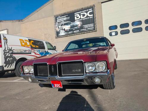 Oldsmobile Cutlass 442 (bj 1971, automaat), Auto's, Oldtimers, Te koop, Lederen bekleding, Overige merken, Benzine, Coupé, 2 deurs