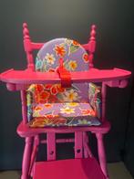 Vintage kinderstoel, Ophalen, Zo goed als nieuw, Meegroeistoel, Gordel(s)