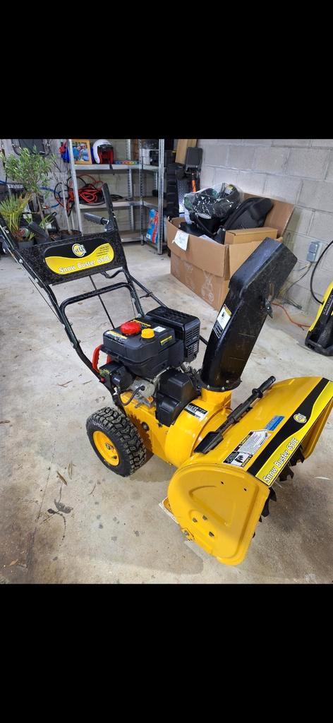 Snow Buster 650E Sneeuwblazer, Tuin en Terras, Grasmaaiers, Zo goed als nieuw, Versnellingen, Ophalen