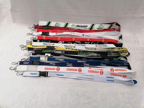 15 Lanyard Keycord Neklint Nekkoord Reklame   -   Nieuw, Collections, Porte-clés, Neuf, Enlèvement ou Envoi