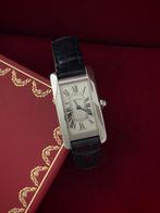 Cartier Tank Américaine ‘3970’ - Doos + Papieren + Garantie, Handtassen en Accessoires, Horloges | Dames, Ophalen of Verzenden