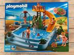 Playmobil openluchtzwembad met glijbaan 4858, Kinderen en Baby's, Speelgoed | Playmobil, Ophalen, Zo goed als nieuw, Complete set