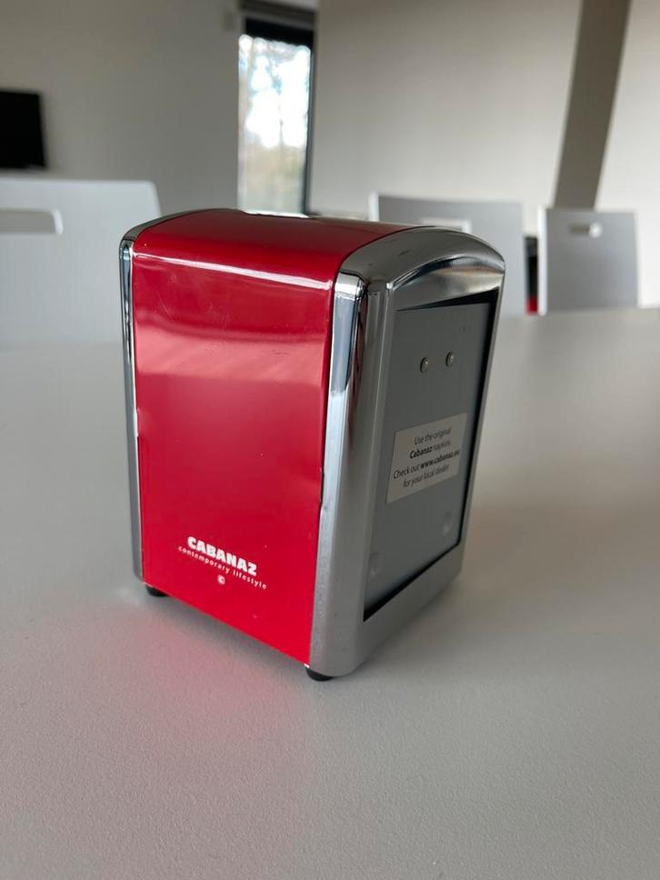 Cabanaz - de originele Cabanaz servettenhouder, Huis en Inrichting, Keuken | Servies, Zo goed als nieuw, Ophalen