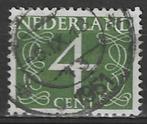 Nederland 1946 - Yvert 460 - Groot cijfer - 4 c. (ST), Timbres & Monnaies, Timbres | Pays-Bas, Affranchi, Envoi