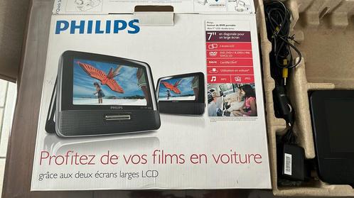 Philips lecteur DVD pour la voiture (2 écrans 7´), Audio, Tv en Foto, DVD spelers, Zo goed als nieuw, Philips