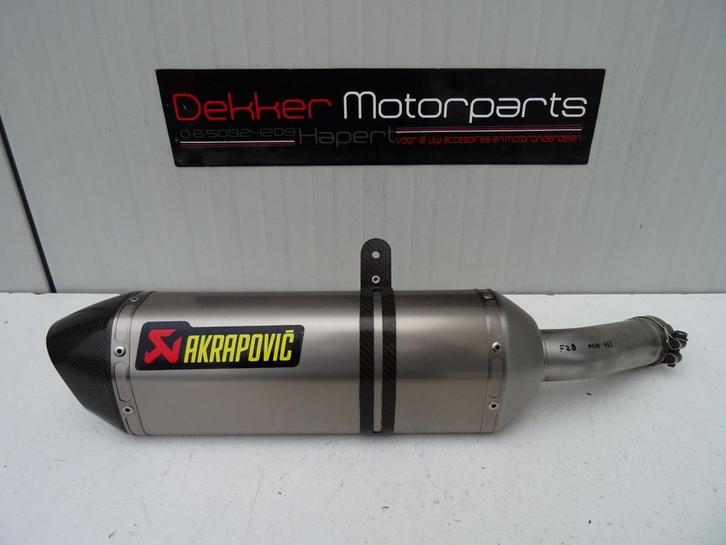 Akrapovic Hexanogal Titatium Demper Yamaha Fazer 800 / FZ8, Motoren, Onderdelen | Yamaha, Gebruikt, Ophalen of Verzenden