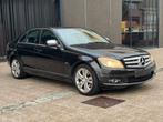 MERCEDES C220 AVANTGARDE! / AUTOMAAT! / AIRCO!, Auto's, Mercedes-Benz, Automaat, Zwart, Leder en Stof, Zwart