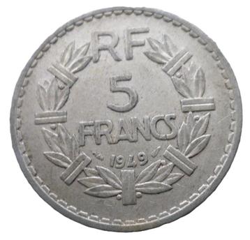 FRANCE.... 5 francs Lavrillier -année 1949