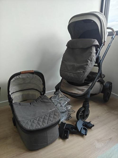 Kinderwagen Nuna Demi grow, Kinderen en Baby's, Kinderwagens en Combinaties, Gebruikt, Kinderwagen, Overige merken, Duowagen, Met reiswieg