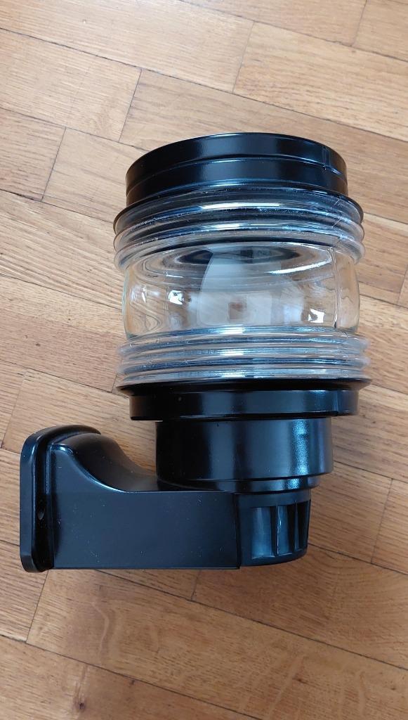 Muurlamp voor buiten., Huis en Inrichting, Lampen | Wandlampen, Gebruikt, Glas, Metaal, Ophalen