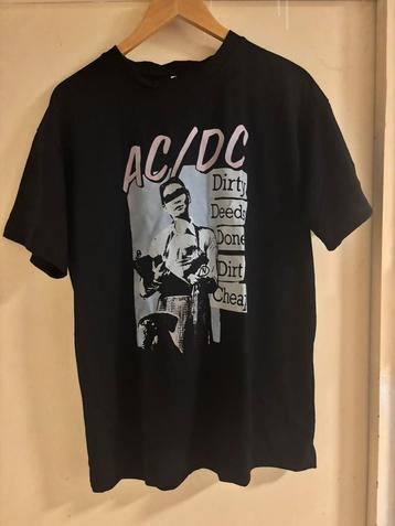 AC/DC shirt - dirty deeds - maat XL beschikbaar voor biedingen